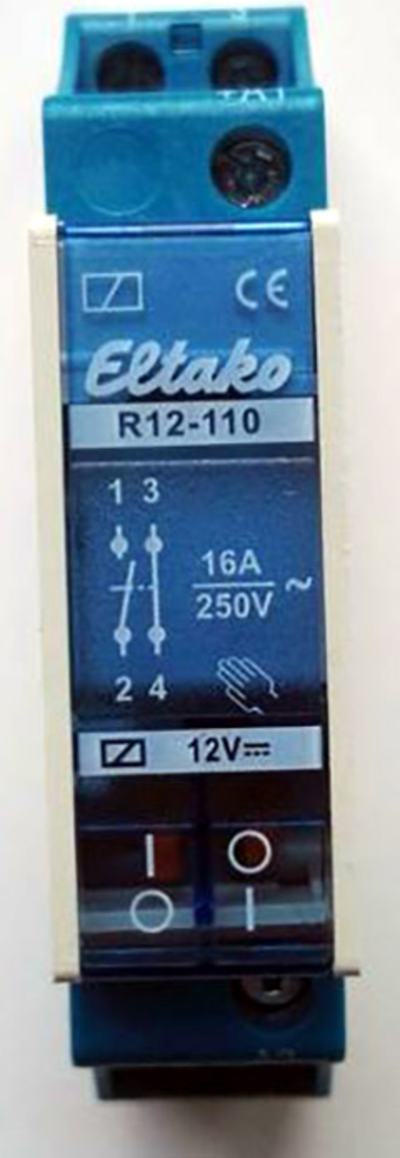 Installationsrelais R12-110-12V (22110011) von Eltako