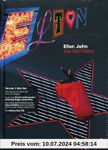 Elton John - The Red Piano (Deluxe Edition (2 DVDs + Audio-CD, NTSC) [Deluxe Edition] von Elton John