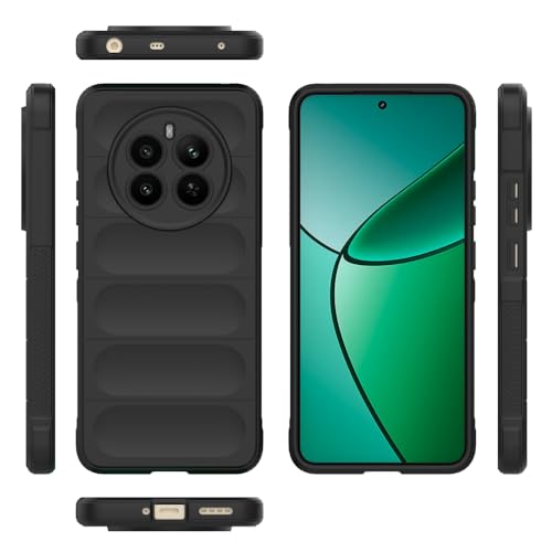 Elubugod Handyhülle Kompatibel mit Realme 12 Plus 5G,Schutzhülle Kompatibel mit Realme 12+ 5G RMX3867 TPU Silikonhülle Hülle Case Black Elubugod Handyhülle Kompatibel mit Realme 12 Plus 5G,Schutzhülle Kompatibel mit Realme 12+ 5G RMX3867 TPU Silikonhülle Hülle Case Black von Elubugod