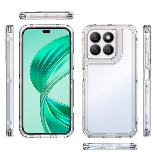 Elubugod Kompatibel mit Honor X8b Handytasche,3 in 1 Anti-Fall und stoßdämpfende Schutzhülle Kompatibel mit Honor X8b LLY-LX1 LLY-LX2 LLY-LX3 hülle Clear Elubugod Kompatibel mit Honor X8b Handytasche,3 in 1 Anti-Fall und stoßdämpfende Schutzhülle Kompatibel mit Honor X8b LLY-LX1 LLY-LX2 LLY-LX3 hülle Clear von Elubugod
