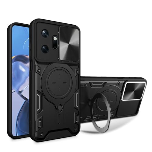 Elubugod Kompatibel mit Infinix Hot 30 5G Handytasche,Kompatibel mit Infinix Hot 30 5G X6832 Hülle Schutzhülle Kamera Schiebeabdeckung Black Elubugod Kompatibel mit Infinix Hot 30 5G Handytasche,Kompatibel mit Infinix Hot 30 5G X6832 Hülle Schutzhülle Kamera Schiebeabdeckung Black von Elubugod