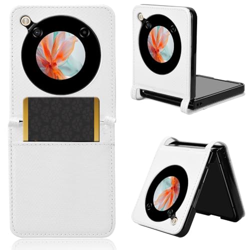 Elubugod Kompatibel mit Nubia Flip 5G Handytasche,Kompatibel mit ZTE Libero Flip A304ZT Hülle Klapphülle Handytasche White Elubugod Kompatibel mit Nubia Flip 5G Handytasche,Kompatibel mit ZTE Libero Flip A304ZT Hülle Klapphülle Handytasche White von Elubugod