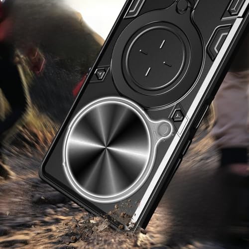 Elubugod Kompatibel mit Realme P3 Pro 5G Handytasche,Kompatibel mit Realme P3 Pro 5G Hülle Schutzhülle Kamera Schiebeabdeckung Silver von Elubugod