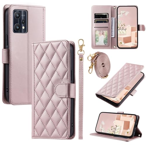 Elubugod Kompatibel mit Realme V25 5G,Kompatibel mit Realme 9 5G / 9 Pro 5G Hülle,Kompatibel mit OnePlus Nord CE 2 Lite 5G CPH2381 CPH2409 Flip Ledertasche Schutzhülle Hülle Pink Elubugod Kompatibel mit Realme V25 5G,Kompatibel mit Realme 9 5G / 9 Pro 5G Hülle,Kompatibel mit OnePlus Nord CE 2 Lite 5G CPH2381 CPH2409 Flip Ledertasche Schutzhülle Hülle Pink von Elubugod