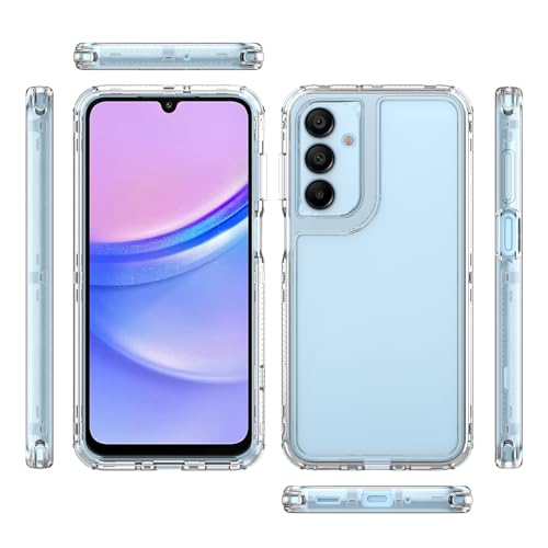 Elubugod Kompatibel mit Samsung Galaxy A16 5G Handytasche,3 in 1 Anti-Fall und stoßdämpfende Schutzhülle Kompatibel mit Samsung Galaxy A16 4G SM-A165F/DS SM-A165M/DS hülle Clear Elubugod Kompatibel mit Samsung Galaxy A16 5G Handytasche,3 in 1 Anti-Fall und stoßdämpfende Schutzhülle Kompatibel mit Samsung Galaxy A16 4G SM-A165F/DS SM-A165M/DS hülle Clear von Elubugod