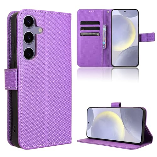 Elubugod Kompatibel mit Samsung Galaxy S25 Handytasche,Kompatibel mit Samsung Galaxy S25 SM-S931B/DS SM-S931U1 SM-S931W SM-S931N Hülle Klapphülle Handytasche Purple Elubugod Kompatibel mit Samsung Galaxy S25 Handytasche,Kompatibel mit Samsung Galaxy S25 SM-S931B/DS SM-S931U1 SM-S931W SM-S931N Hülle Klapphülle Handytasche Purple von Elubugod