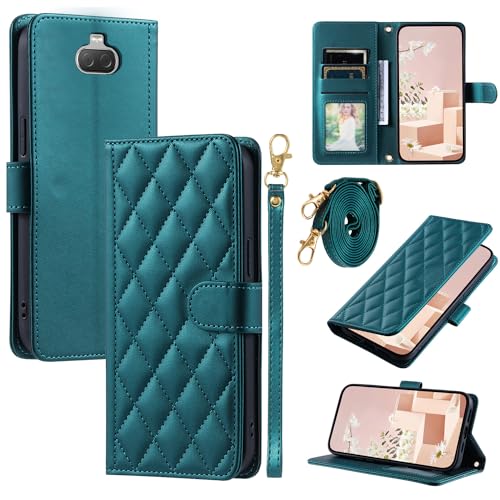 Elubugod Kompatibel mit Sony Xperia 10 Hülle,Kompatibel mit Sony Xperia 10 I3113 I4113 I4193 I3123 Flip Ledertasche Schutzhülle Hülle Green Elubugod Kompatibel mit Sony Xperia 10 Hülle,Kompatibel mit Sony Xperia 10 I3113 I4113 I4193 I3123 Flip Ledertasche Schutzhülle Hülle Green von Elubugod