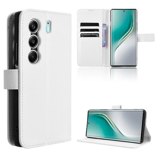 Elubugod Kompatibel mit Tecno Camon 40 Pro 5G Handytasche,Kompatibel mit Tecno Camon 40 Pro 4G Hülle Klapphülle Handytasche White Elubugod Kompatibel mit Tecno Camon 40 Pro 5G Handytasche,Kompatibel mit Tecno Camon 40 Pro 4G Hülle Klapphülle Handytasche White von Elubugod
