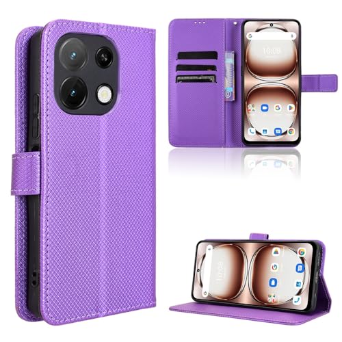 Elubugod Kompatibel mit Umidigi Note 100 Handytasche,Kompatibel mit Umidigi Note 100A Hülle Klapphülle Handytasche Purple Elubugod Kompatibel mit Umidigi Note 100 Handytasche,Kompatibel mit Umidigi Note 100A Hülle Klapphülle Handytasche Purple von Elubugod