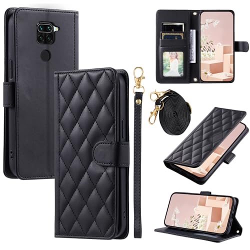 Elubugod Kompatibel mit Xiaomi Redmi 10X 4G M2003J15SC Hülle,Kompatibel mit Xiaomi Redmi Note 9 4G M2003J15SC M2003J15SG M2003J15SS Flip Ledertasche Schutzhülle Hülle Black Elubugod Kompatibel mit Xiaomi Redmi 10X 4G M2003J15SC Hülle,Kompatibel mit Xiaomi Redmi Note 9 4G M2003J15SC M2003J15SG M2003J15SS Flip Ledertasche Schutzhülle Hülle Black von Elubugod