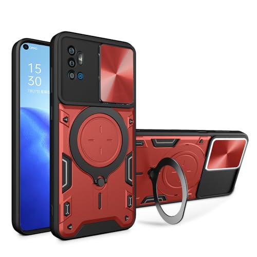 Elubugod Kompatibel mit ZTE Blade A71 Handytasche,Kompatibel mit ZTE Blade A71 A7030 Hülle Schutzhülle Kamera Schiebeabdeckung Red Elubugod Kompatibel mit ZTE Blade A71 Handytasche,Kompatibel mit ZTE Blade A71 A7030 Hülle Schutzhülle Kamera Schiebeabdeckung Red von Elubugod