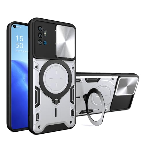 Elubugod Kompatibel mit ZTE Blade A71 Handytasche,Kompatibel mit ZTE Blade A71 A7030 Hülle Schutzhülle Kamera Schiebeabdeckung Silver Elubugod Kompatibel mit ZTE Blade A71 Handytasche,Kompatibel mit ZTE Blade A71 A7030 Hülle Schutzhülle Kamera Schiebeabdeckung Silver von Elubugod