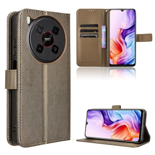 Elubugod Kompatibel mit ZTE Nubia V70 Max Handytasche,Kompatibel mit ZTE Blade V70 Max Hülle Klapphülle Handytasche Brown Elubugod Kompatibel mit ZTE Nubia V70 Max Handytasche,Kompatibel mit ZTE Blade V70 Max Hülle Klapphülle Handytasche Brown von Elubugod