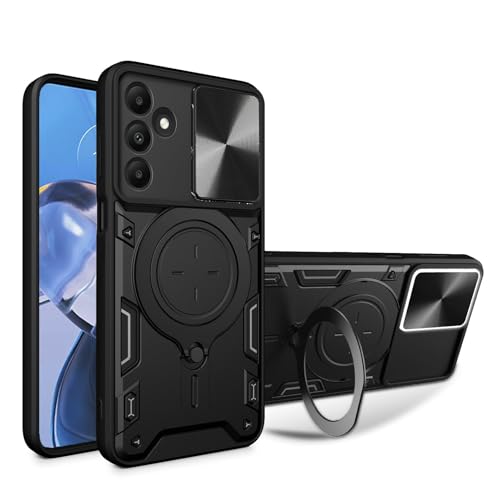 Kompatibel mit Samsung Galaxy M35 5G Handytasche,Kompatibel mit Samsung SM-M356B/DS Galaxy M35 5G / SM-M356B Hülle Schutzhülle Kamera Schiebeabdeckung Black Kompatibel mit Samsung Galaxy M35 5G Handytasche,Kompatibel mit Samsung SM-M356B/DS Galaxy M35 5G / SM-M356B Hülle Schutzhülle Kamera Schiebeabdeckung Black von Elubugod
