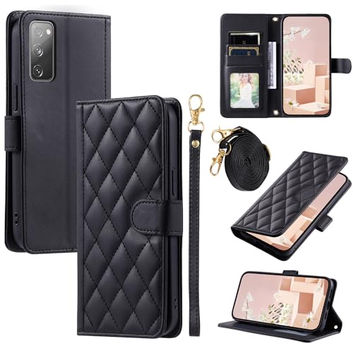 Kompatibel mit Samsung Galaxy S20 Hülle,Kompatibel mit Samsung SM-G980F/DS Galaxy S20 / SM-G980F SM-G9810 SM-G981B/DS SM-G981U1 SM-G981A Flip Ledertasche Schutzhülle Hülle Black Kompatibel mit Samsung Galaxy S20 Hülle,Kompatibel mit Samsung SM-G980F/DS Galaxy S20 / SM-G980F SM-G9810 SM-G981B/DS SM-G981U1 SM-G981A Flip Ledertasche Schutzhülle Hülle Black von Elubugod