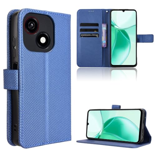 Kompatibel mit ZTE Blade A35e (Global Edition) Handytasche,Kompatibel mit ZTE Blade A35e Z2466 Hülle Klapphülle Handytasche Blue von Elubugod