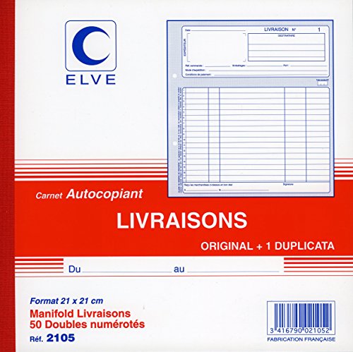 ELVE Manifold "Livraisons", original + 1 duplicata, dupli von Elve