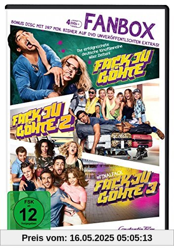 Fack Ju Göhte 1-3 - Fan Box (inkl. Bonus-Disc) [4 DVDs] von Elyas M'Barek