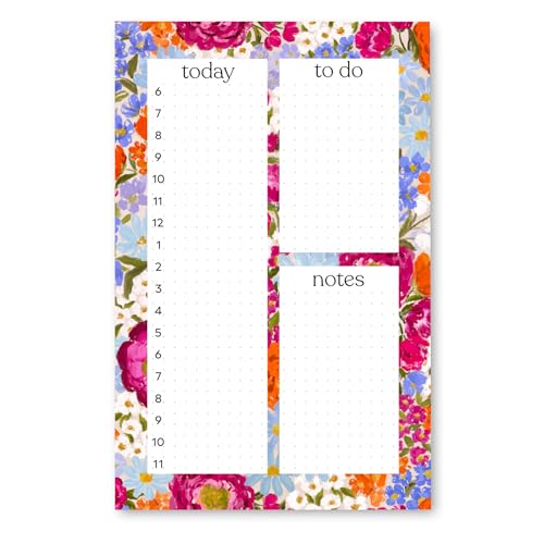 Elyse Breanne Design, 50 Seiten, bunt bedruckte Blätter, 21,6 x 14 cm, abreißbarer Notizblock, ewiger Kalender, To-Do-Liste, Aufgabendiagramm, Stundenplaner, Primavera Elyse Breanne Design, 50 Seiten, bunt bedruckte Blätter, 21,6 x 14 cm, abreißbarer Notizblock, ewiger Kalender, To-Do-Liste, Aufgabendiagramm, Stundenplaner, Primavera von Elyse Breanne Design