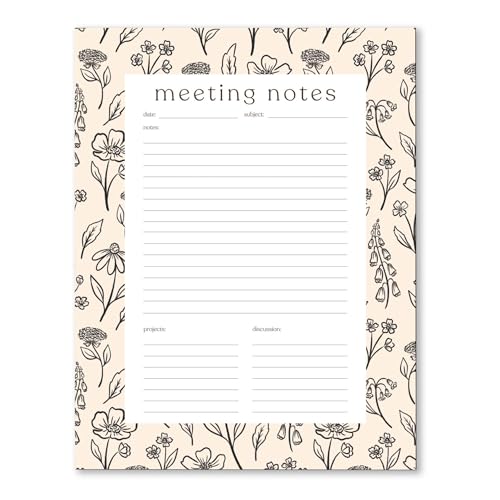 Elyse Breanne Design, 50 Seiten, bunt bedruckte Blätter, 21,6 x 27,9 cm, abreißbarer Notizblock, ewiger Kalender, To-Do-Liste, Aufgabendiagramm, Stundenplaner, elfenbeinfarbenes gepresstes Elyse Breanne Design, 50 Seiten, bunt bedruckte Blätter, 21,6 x 27,9 cm, abreißbarer Notizblock, ewiger Kalender, To-Do-Liste, Aufgabendiagramm, Stundenplaner, elfenbeinfarbenes gepresstes von Elyse Breanne Design