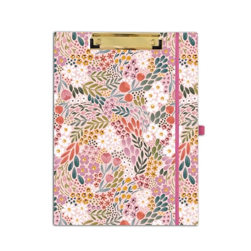 Elyse Breanne Design, Clipfolio, Portfolio und Klemmbrett, inklusive 40 linierten Blättern, Legalblock, integrierte Taschenmappen, um organisiert und professionell zu halten, Sommerwiesen Elyse Breanne Design, Clipfolio, Portfolio und Klemmbrett, inklusive 40 linierten Blättern, Legalblock, integrierte Taschenmappen, um organisiert und professionell zu halten, Sommerwiesen von Elyse Breanne Design