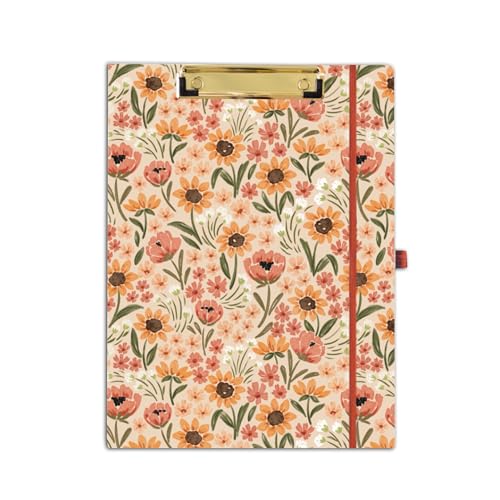 Elyse Breanne Design, Clipfolio, Portfolio und Klemmbrett, inklusive 40 linierten Blättern, Notizblock, integrierte Taschenmappen, um organisiert und professionell zu halten, sonnige Mohnblumen Elyse Breanne Design, Clipfolio, Portfolio und Klemmbrett, inklusive 40 linierten Blättern, Notizblock, integrierte Taschenmappen, um organisiert und professionell zu halten, sonnige Mohnblumen von Elyse Breanne Design