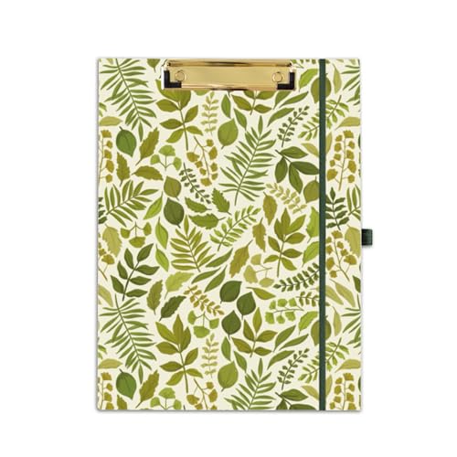 Elyse Breanne Design, Clipfolio, Portfolio und Klemmbrett, inklusive 40 linierten Blättern, Rechtsblock, integrierte Taschenmappen, um organisiert und professionell zu halten, Waldboden Elyse Breanne Design, Clipfolio, Portfolio und Klemmbrett, inklusive 40 linierten Blättern, Rechtsblock, integrierte Taschenmappen, um organisiert und professionell zu halten, Waldboden von Elyse Breanne Design