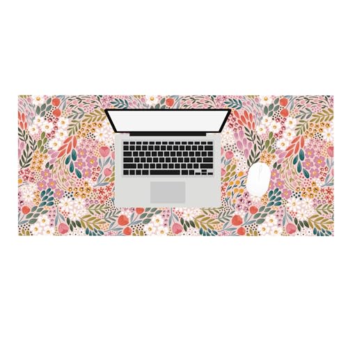 Elyse Breanne Design, Schreibtischunterlage für Computer, Tastatur, Maus, Schreibtischschutz, rutschfeste Gummi-Rückseite, 39,4 x 88,9 cm, groß, Sommerwiesen Elyse Breanne Design, Schreibtischunterlage für Computer, Tastatur, Maus, Schreibtischschutz, rutschfeste Gummi-Rückseite, 39,4 x 88,9 cm, groß, Sommerwiesen von Elyse Breanne Design