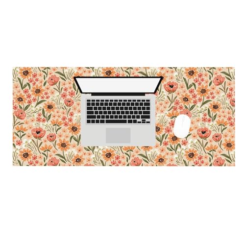 Elyse Breanne Design, Schreibtischunterlage für Computer, Tastatur, Maus, Schreibtischschutz, rutschfeste Gummi-Rückseite, 39,4 x 88,9 cm, groß, sonnige Mohnblumen Elyse Breanne Design, Schreibtischunterlage für Computer, Tastatur, Maus, Schreibtischschutz, rutschfeste Gummi-Rückseite, 39,4 x 88,9 cm, groß, sonnige Mohnblumen von Elyse Breanne Design