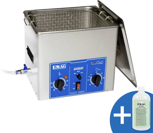 Emag Emmi 100HC Ultraschallreiniger Universal 860W 9.5l von Emag