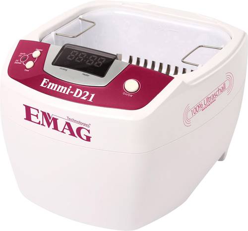 Emag Emmi D21 Ultraschallreiniger 80W 2l mit Heizung von Emag