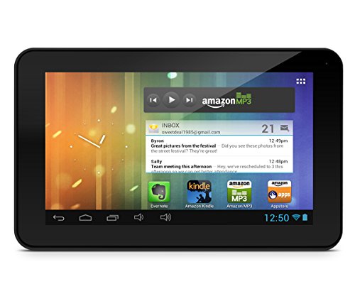 Ematic 7 Zoll 4 GB Edan Blue Android Tablet mit Google Play [ EGS006-BL ] von Ematic