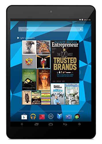 Ematic Quad-Core Tablet EGQ780SL-RB 7 Zoll 8 GB (Silber) von Ematic