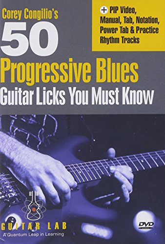 50 Progressive Blues Licks You Must Know [DVD] [Region 1] [NTSC] [US Import] von Emedia