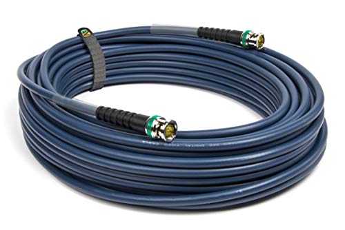 Emelec VíasCom EQ3006A/0070-7,0m Videoverbindung 4K-UHD 12G-SDI (0,80/3,75/6,00) mit BNC 4K-UHD - Unifilar Leiter - Blau - Flexible PVC von Emelec VíasCom