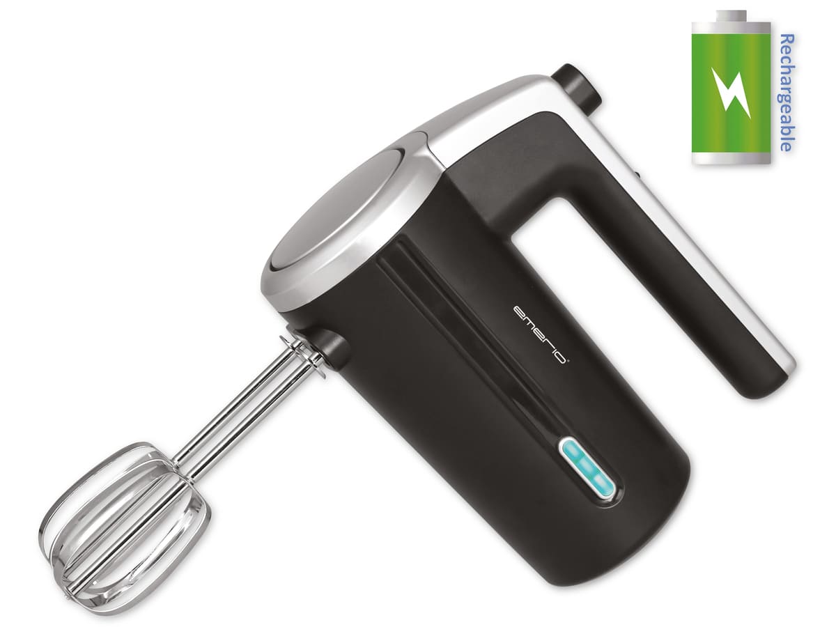 EMERIO Akku-Handmixer HM-126681.1, 80 W, schwarz von Emerio