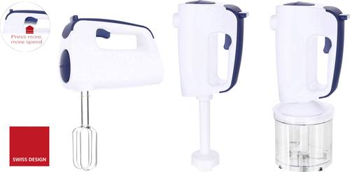 EMERIO HMS-113257.2 Handmixer 300W Weiß, Blau von Emerio