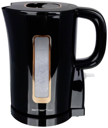 EMERIO WK-125130 Wasserkocher schnurlos Schwarz von Emerio