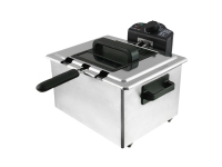 Emerio DF-107090, Fritteuse, 5 l, Eins/Eine(r), Schwarz, Edelstahl, Drehregler, Eigenständig von Emerio