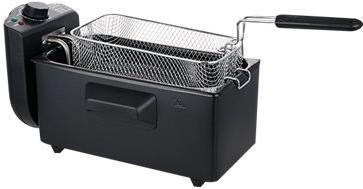 Emerio Fritteuse, Kaltzone, 3L, Thermostat, BPA-frei, schw. (DF-120482.2) von Emerio
