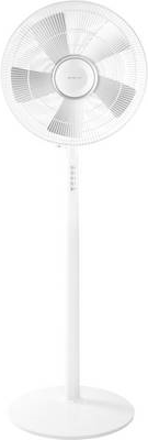 Emerio Stand-Ventilator,40cm,3 Geschw.,5 Blätter,135cm weiß (FN-114474) von Emerio
