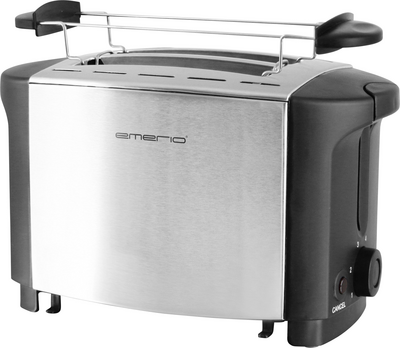 Emerio Toaster 2 Scheiben, Edelstahl, Thermostat, Aufsatz (TO-108275.1) von Emerio