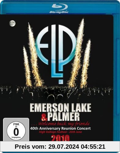 Emerson Lake & Palmer - 40th Anniversary Reunion Concert - High Voltage Festival (BD) [Blu-ray] von Emerson, Lake & Palmer