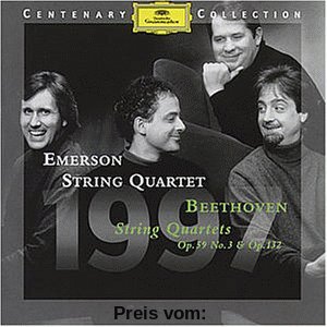 Centenary Collection 1997: Streichquartette Op.59 & 132 von Emerson String Quartet
