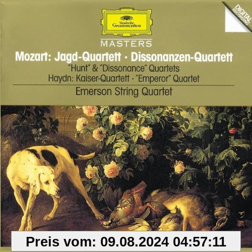 Masters - Mozart / Haydn (Streichquartette) von Emerson String Quartet