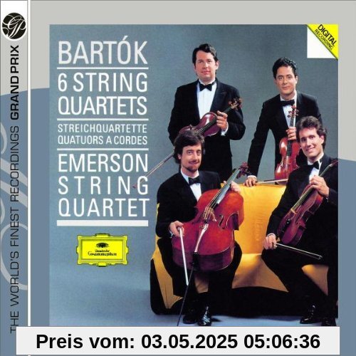 Sämtliche Streichquartette 1-6 (Ga) von Emerson String Quartet