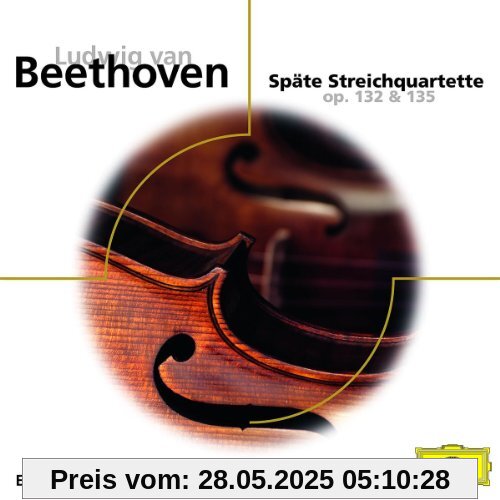 Späte Streichquartette Op.132 & 135 von Emerson String Quartet