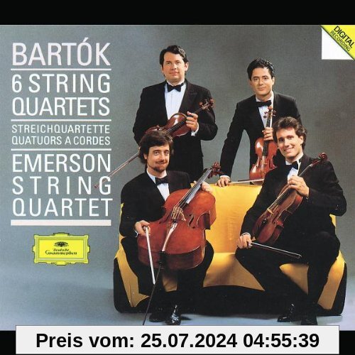 Streichquartette 1-6 (Gesamtaufnahme) von Emerson String Quartet