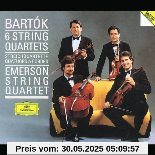 Streichquartette 1-6 (Gesamtaufnahme) von Emerson String Quartet