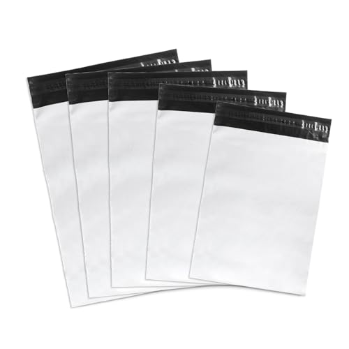 Emerson 50 Stück Versandbeutel Plastik 35x50 cm | Versandtasche mit Selbstklebeverschluss | Weiß Blickdicht | Versandtüten für Kleidung, Artikel | Verpackungsbeutel plastik | Verschiedene Größen Emerson 50 Stück Versandbeutel Plastik 35x50 cm | Versandtasche mit Selbstklebeverschluss | Weiß Blickdicht | Versandtüten für Kleidung, Artikel | Verpackungsbeutel plastik | Verschiedene Größen von Emerson